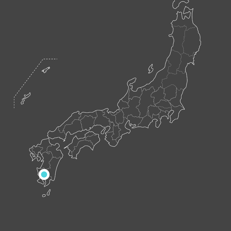 location of 鹿児島県