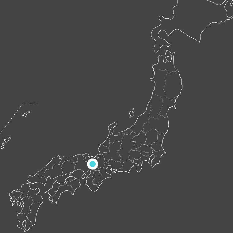 location of 京都府